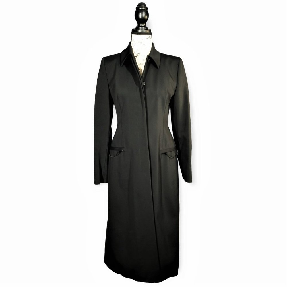 PRADA Lightly Padded Warm Black Coat, Italy, EUR 40, US 4